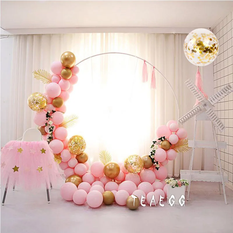 Ballons En Latex Pastel Rose 71 Pieces Decoration De Fond Pour Bebe Garcon Et Fille Anniversaire Mariage Fete Prenatale Fete Aliexpress