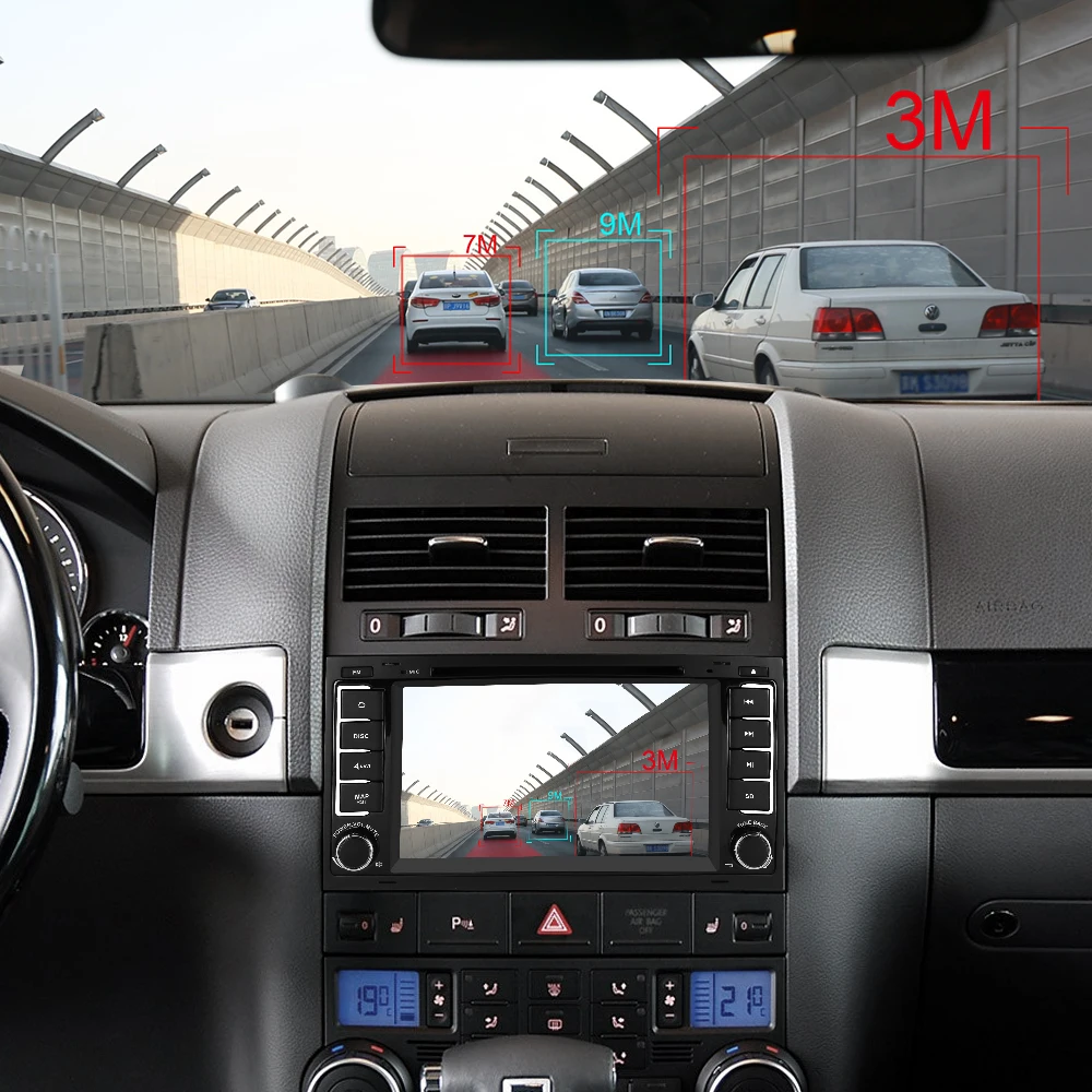 Isudar 2 Din Android 9 авто радио для VW/Volkswagen/Touareg Canbus Автомобильный мультимедийный dvd-плеер gps Восьмиядерный rom 32 Гб DVR камера