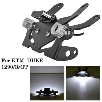 

Motorcycle License Plate Holder Bracket LED Light For KTM 1290 Super Duke R GT 1290R 2014-2019 2018 Tail Tidy Fender Eliminator