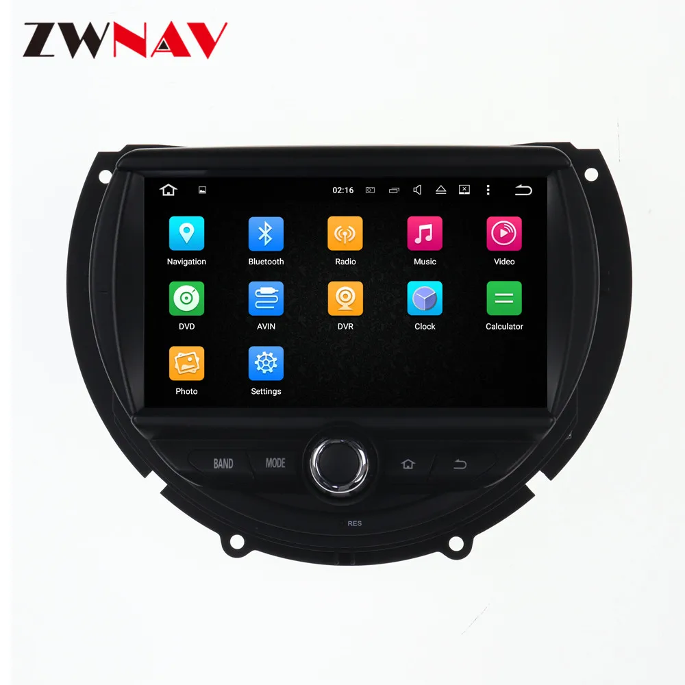 Clearance Android 9 4GB RAM Car GPS Navigation DVD player Headunit For MINI Cooper 2014+  multimedia player autostereo radio tape recorder 3