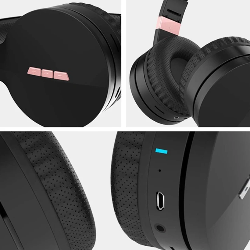 8D стерео складные наушники беспроводные Bluetooth наушники TWS музыка Handsfree наушники игровая гарнитура может играть с карты памяти TF