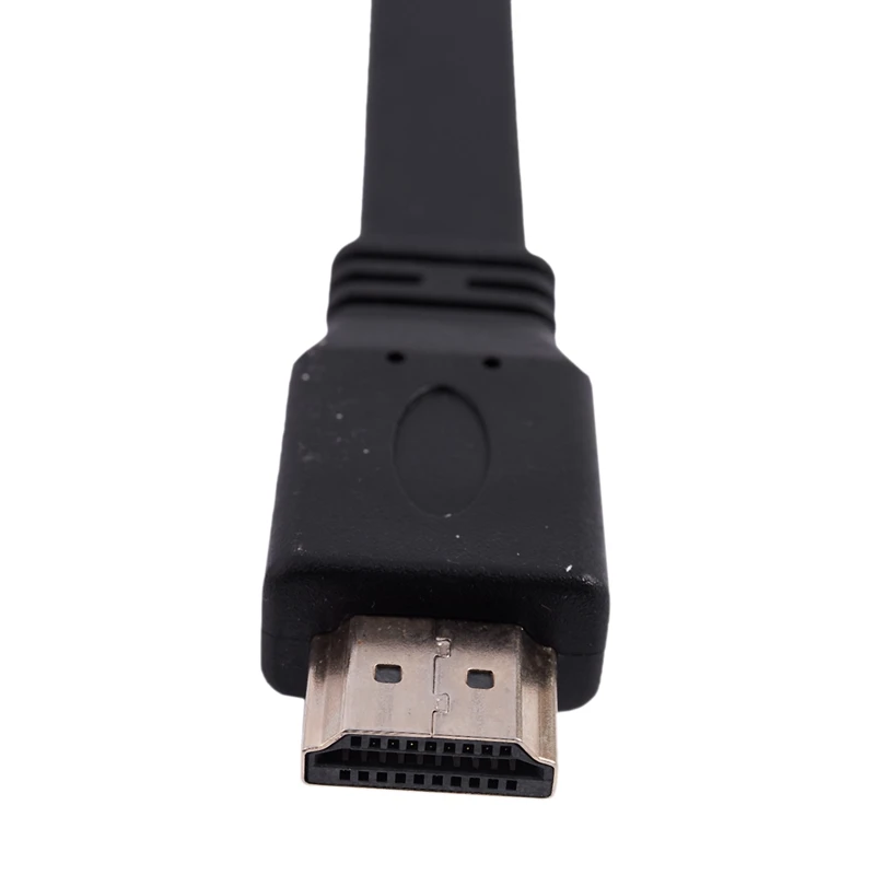 0,3 m 1,4 V высокоскоростной 1.4a HDMI видео аудио плоский кабель M/M 1080P 3D