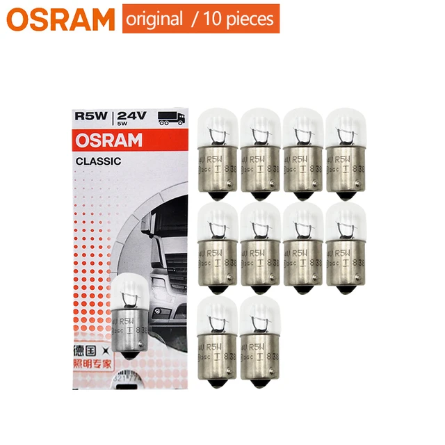 10x 7537 P21/5W 24V BAY15d Tail STOP 21/5W parking GENUINE auto OSRAM