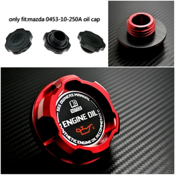 

Red Aluminum ENGINE Oil Cap For MAZDA RX7 RX8 323 FAMILIA BP 1.8L PROTEGE FSDET MIATA MX5 MX-5
