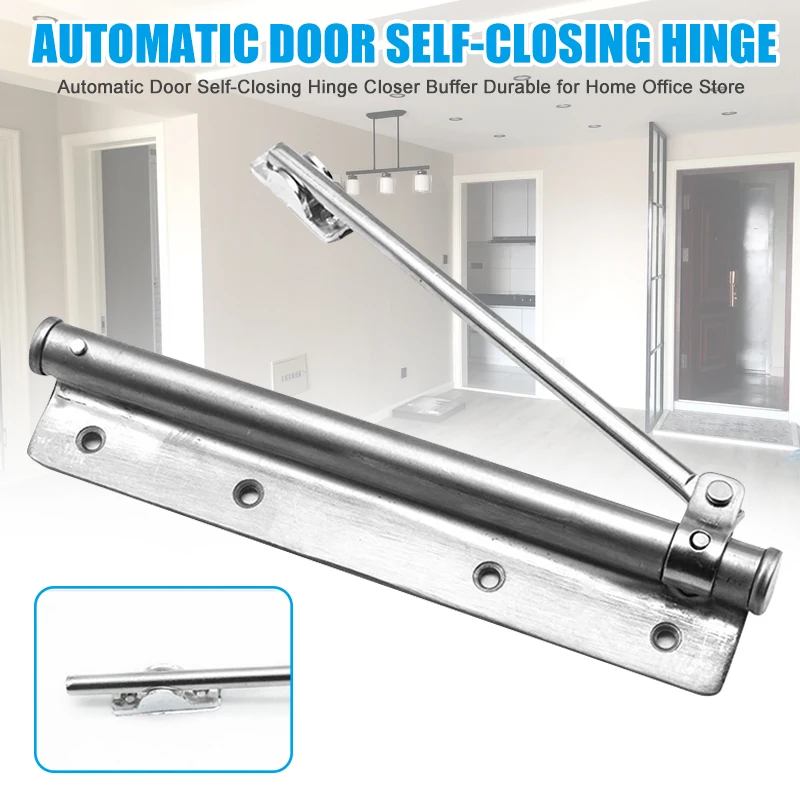 Steel Automatic Door Closer Invisible Door Closer Door Buffer O5W4 