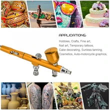 KKMOON, портативный мини-распылительный насос, ручка, воздушный компрессор, набор для художественной окраски, Крафт, модель аэрографа, комплект, Краскораспылитель