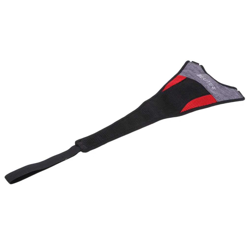 Indoor Bike Trainer Frame Sweat Cover Guard Net Catcher Absorbs Sweat Strap with Phone Holder Black Red