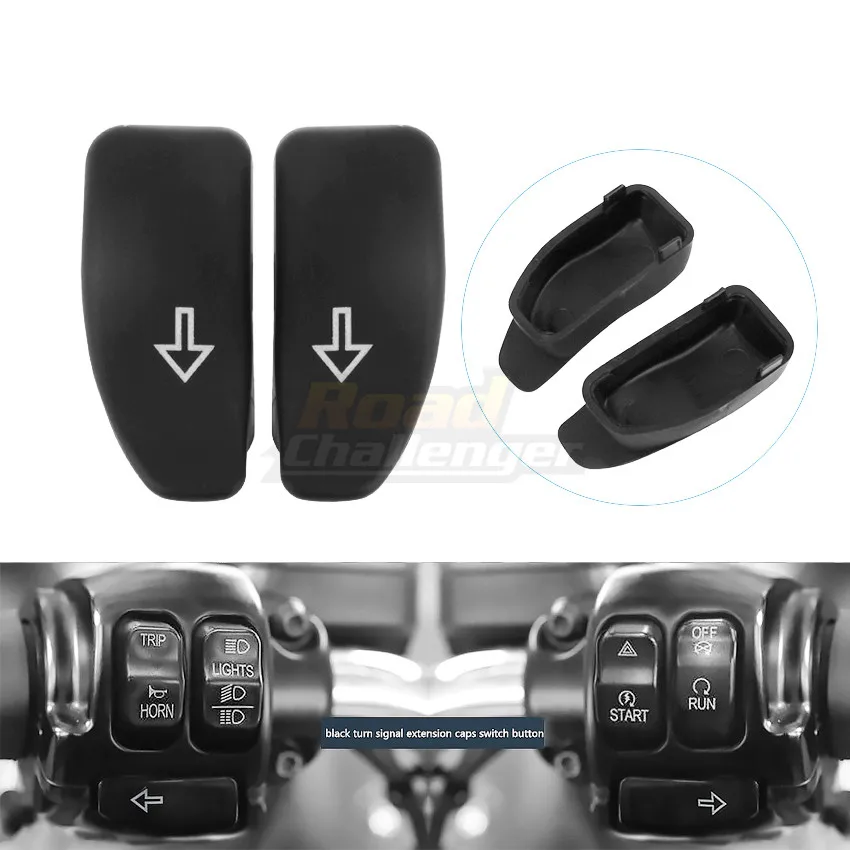 Колпачки для продления сигнала поворота мотоцикла Harley FLHT 20 later Road King 14