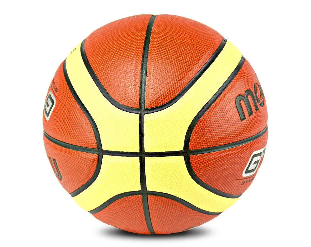 Подлинный расплавленный GT6X GT5X Баскетбол Официальный Размер Баскетбола мяч для тренировок в помещении и на улице бесплатно с шариковой иглой+ сетка