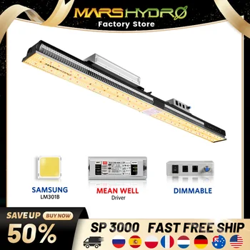 

MarsHydro SP 3000 Full Spectrum LED Grow light Samsung Lm301b 300W Meanwell Indoor Garden Hydroponics waterproof Growing lamps