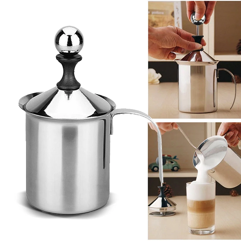 Jual Manual Milk Frother 400/800ml 