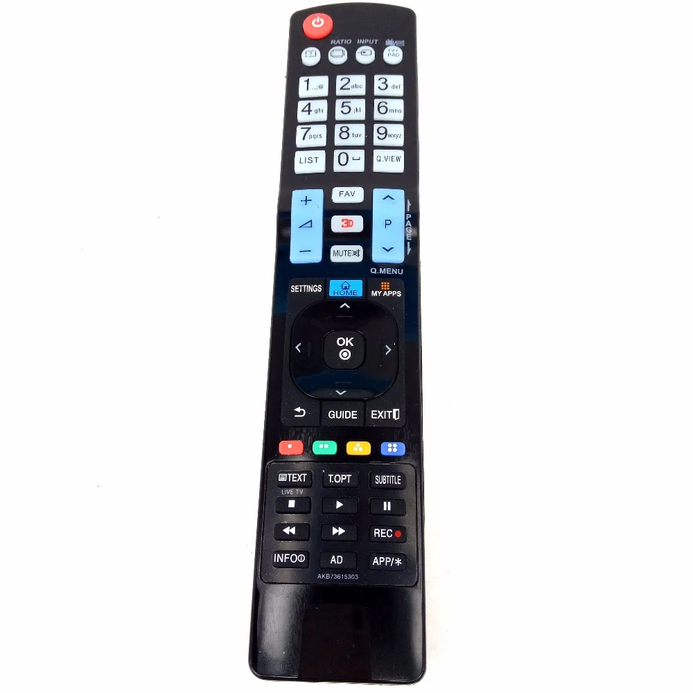 Пульт дистанционного управления AKB73615303 подходит для LG TV LCD HD AKB72915238 AKB72914043 AKB72914041