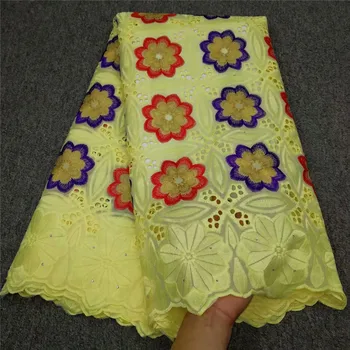 

Swiss voile lace in Switzerland Top grade embroidery African Swiss lace fabric Nigerian garment voile clothes high qual yc66-771