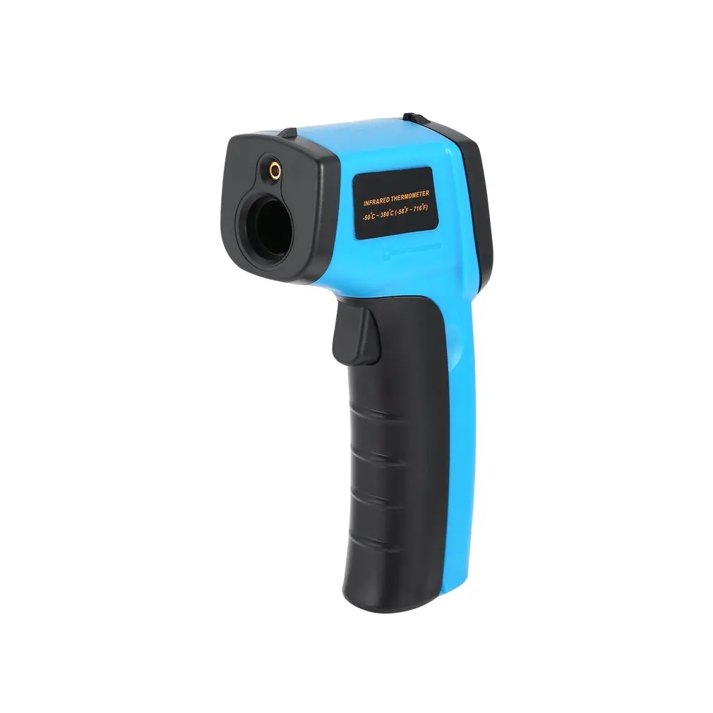 Non-contact LCD Display Digital IR Laser Infrared Thermometer Industry Temperature Gun with Data Holding Backlight Function