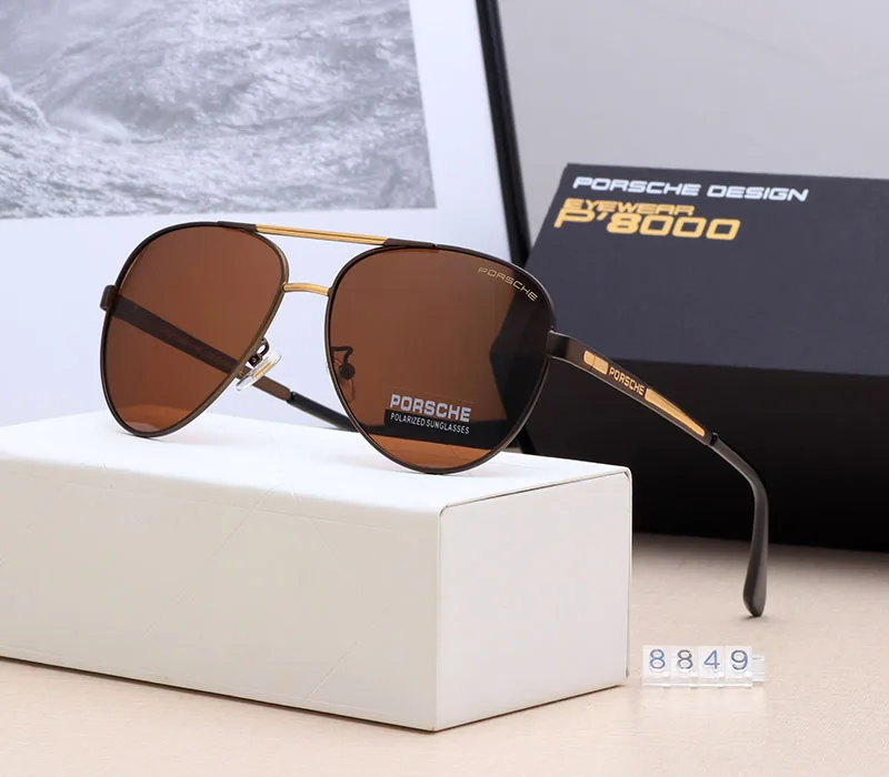 

Tommy Classics Men Sunglasses Pilot Polarized Boss Male Sun Glasses Brand Designer Eyeglasses gafas oculos de sol masculino
