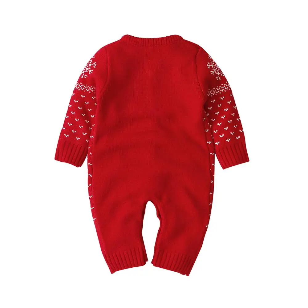 Детский трикотажный комбинезон с длинным рукавом на осень/зиму|jumpsuits for newborn|boy