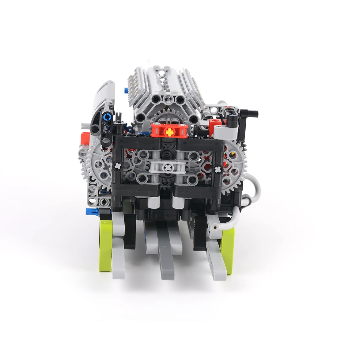 Новинка 516 шт V12 интегрированный модуль двигателя MOC маленький строительный блок для сборки модели для мальчиков рождественские подарки