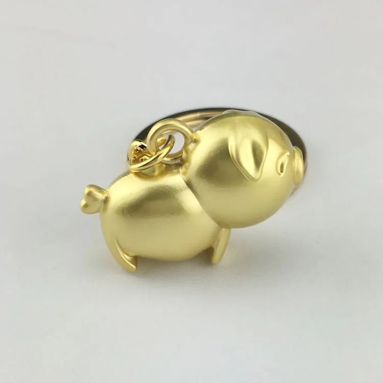 Брелок для ключей из свиной кожи, креативный поцелуй, свиная кожа, пара, подвесное украшение, зодиак, свинья, рекламный подарок настраиваемые, с логотипом