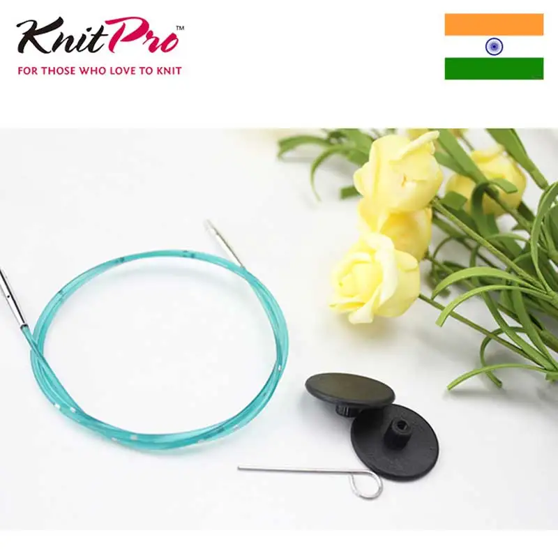 KnitPro Smart Stix цветной сменный вязальный Игольный кабель