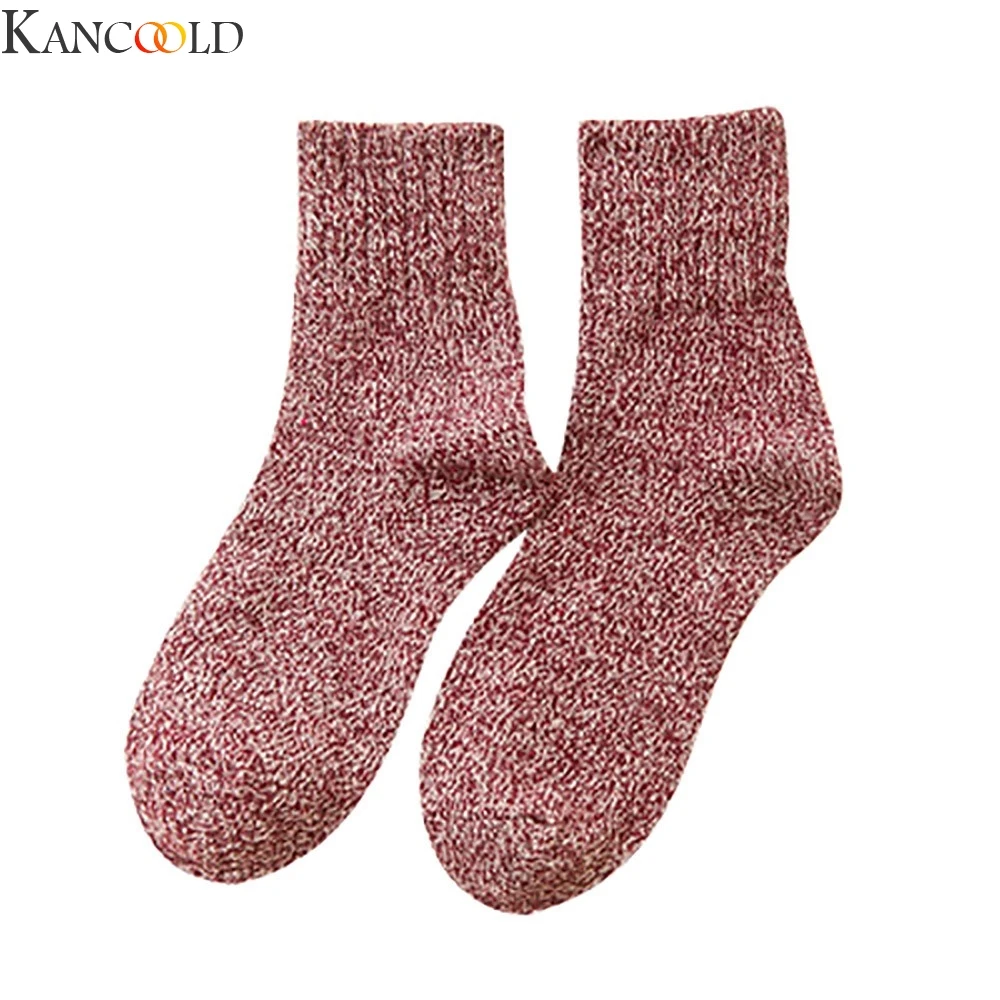 KANCOOLD унисекс однотонные хлопковые носки для скейтборда удобные короткие носки до лодыжки носки Осень Зима Новая мода унисекс высокое качество