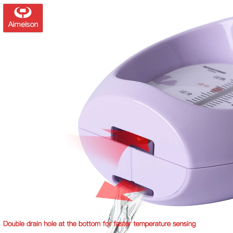Aimeison Детский термометр для воды, детский измерительный термометр для ванны, измеритель температуры воды, домашний термометр для детей