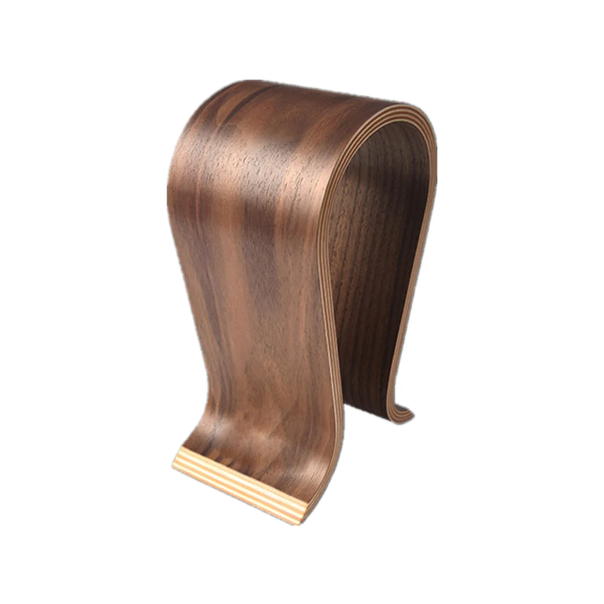 Earphone Hanger Display Shelf Rack Bracket Desk Portable Earphone Accessories 2 Colors Universal U Shape Wood Headphone Stand