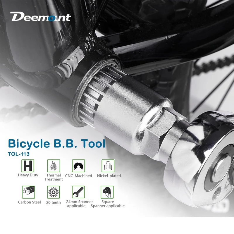 Details about   Bicycle Bottom Bracket Remover Mtb Mountain Bike 20 CL Repair Sleeve Tool S5B0 