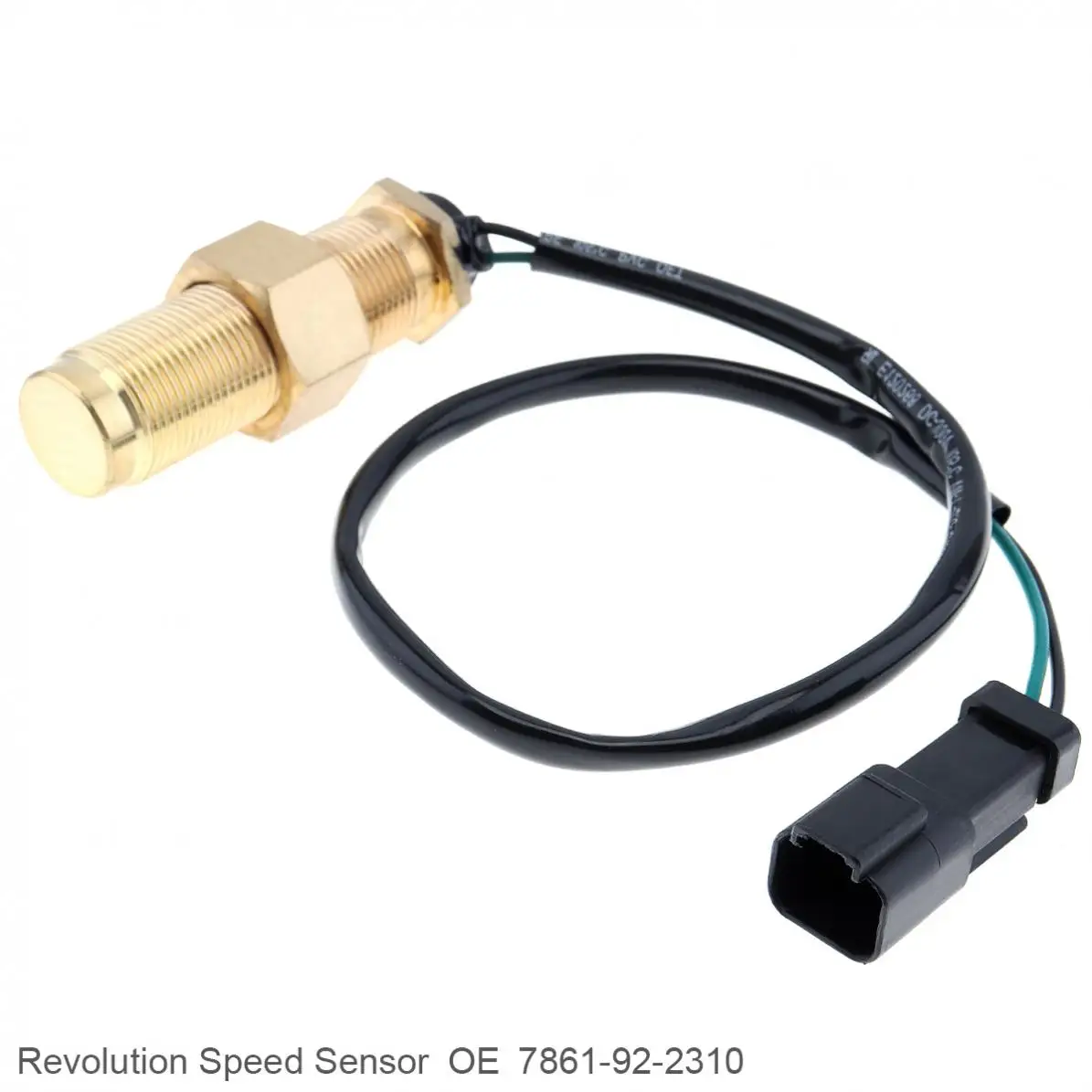 Revolution Speed Sensor Excavator Engine Replacement Part Accessories White Square Plug 7861-92-2310 for Komatsu | Автомобили и