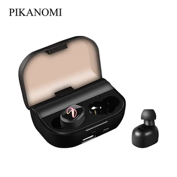

IPS 06 Bluetooth Wireless Earphones TWS BT5.0 Bluetooth Headphone Double Microphone 3D Stereo Sound Earbuds For All Smartphone