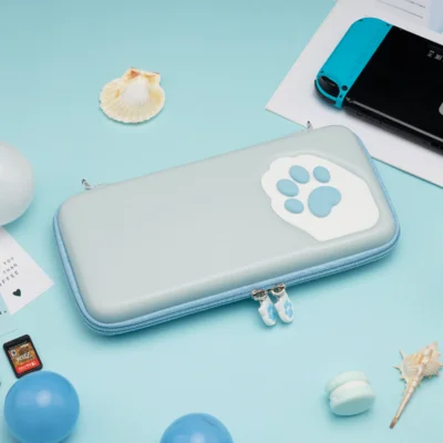 Cat Blue Bag NS Switch консольная сумка, портативный жесткий чехол, чехол, сумка для переноски, сумка для хранения для nintendo Switch, аксессуары для консоли - Цвет: Cat Blue Bag