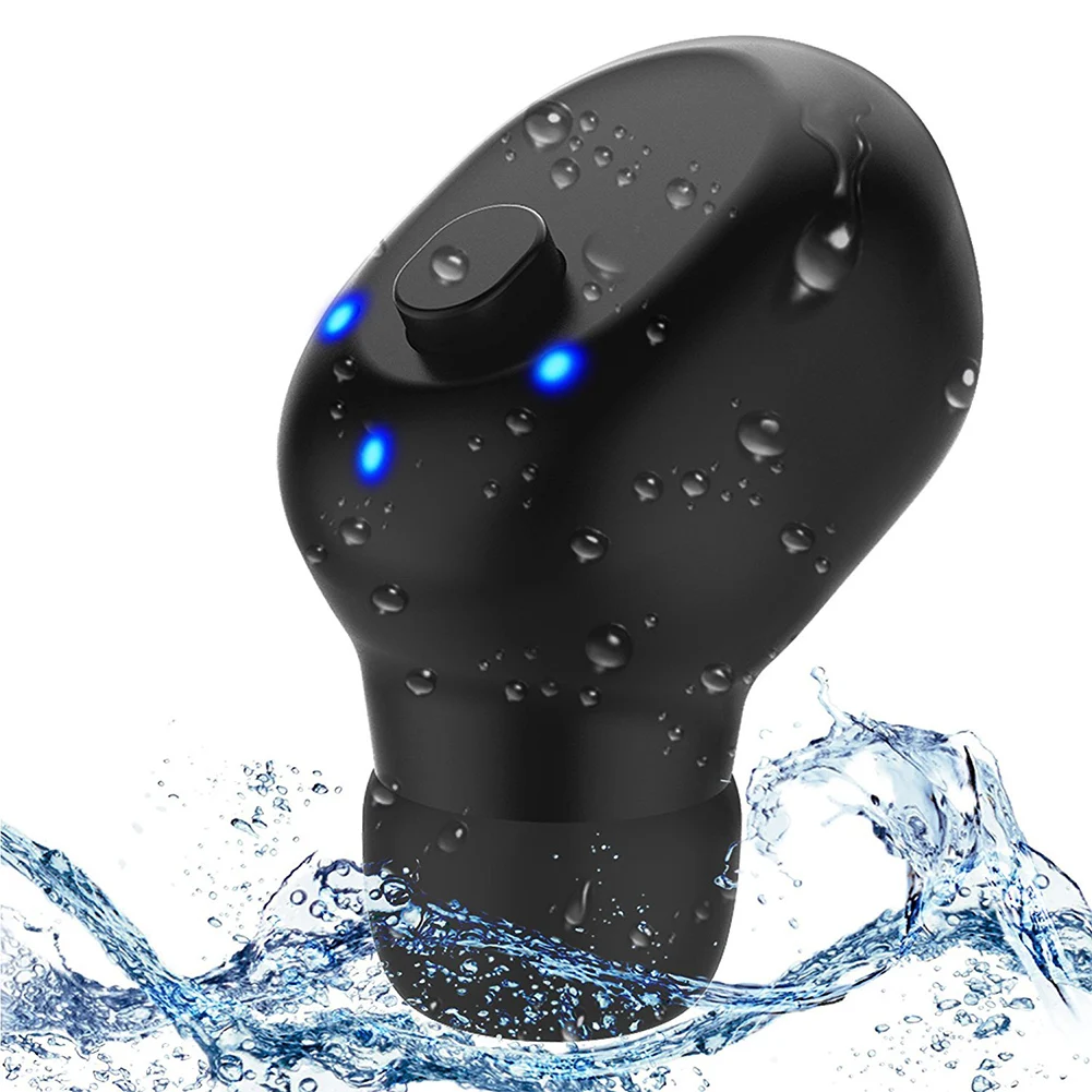 

Portable Carrying Case Bluetooth Earphone Stereo Waterproof Headphone Wireless In-Ear Sports Headset Earbud
