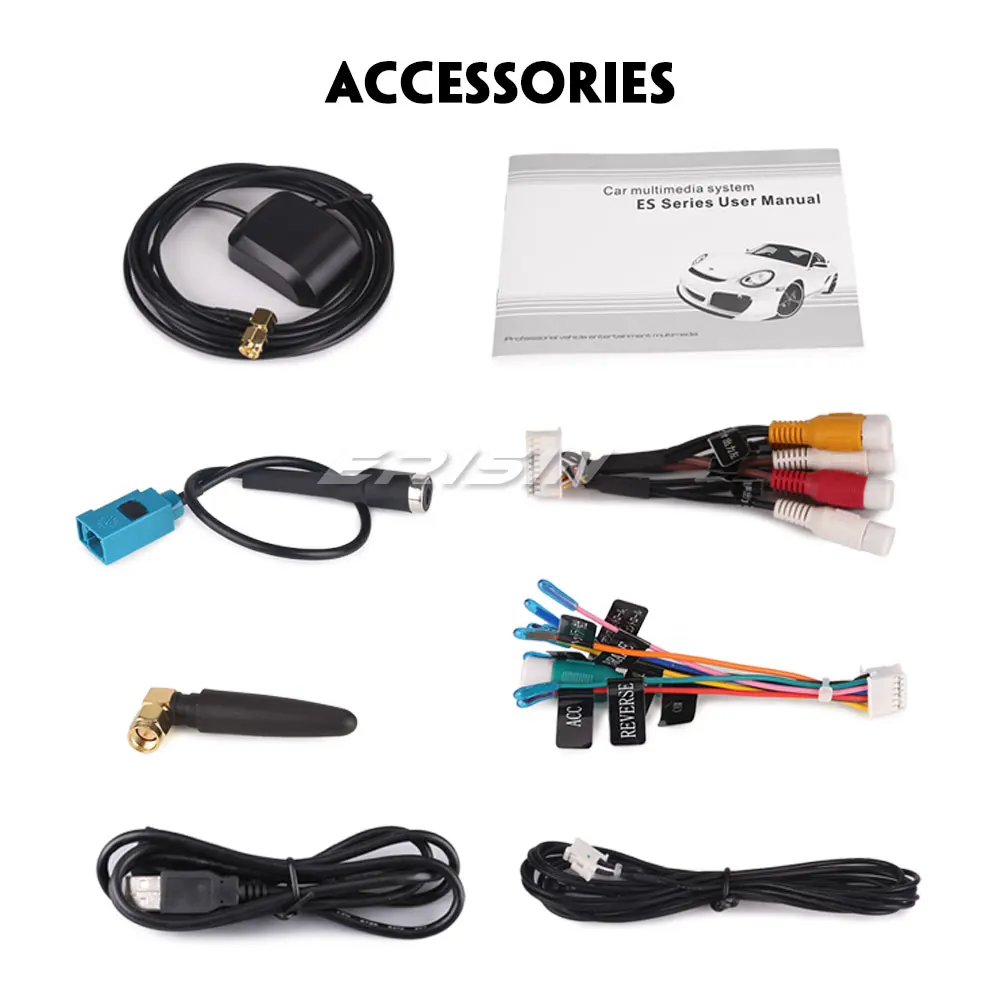 Erisin ES7969C 7 дюймов Android 9,0 Восьмиядерный 4 Гб ram Автомобильный DVD Радио BT для Mercedes Benz C/CLK класс W203 W209