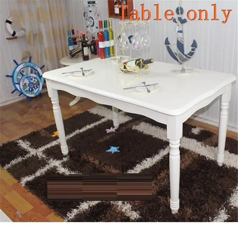 Version P Mueble Escrivaninha Eettafel A Manger модно Juego De Tisch набор деревянный европейский стол Меса комедор стол столовая - Цвет: Version P