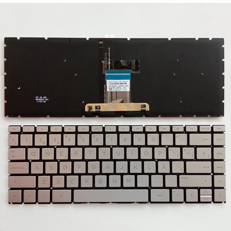 

SP/BR Клавиатура для HP Pavilion X360 14S-DK 14S-DP 14S-DQ 14S-CR 14s-CF 14-CE 14-CF 14S-DF/DK 14-CK 14-CD 14-CM 14S-DR 14S-fr -FQ