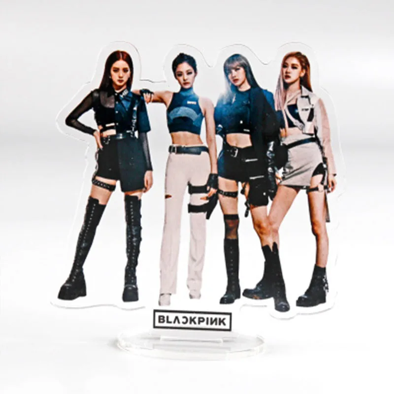BlackPink Seventeen ITZY дважды бродячий детский альбом MIROH прозрачная фигурка на акриловой подставке доска Fancy FELIX JISOO JENNIE ROSE - Цвет: BlackPink2