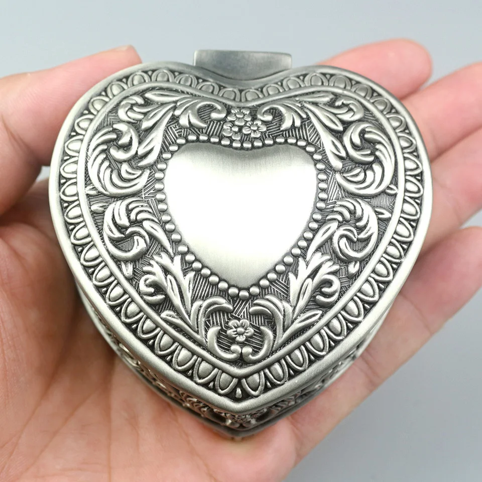 ROSIKING Emboss Alloy Metal Music Box Wind Up and Golden Movement You Are My Sunshine For Frends Girl and Children Birthday Gift