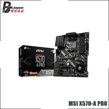 

MSI X570 A PRO ATX AMD X570 DDR4 4400(OC)MHz,M.2,SATA 6Gbps,USB3.2,HDMI,128G,best support R9 CPU Socket AM4
