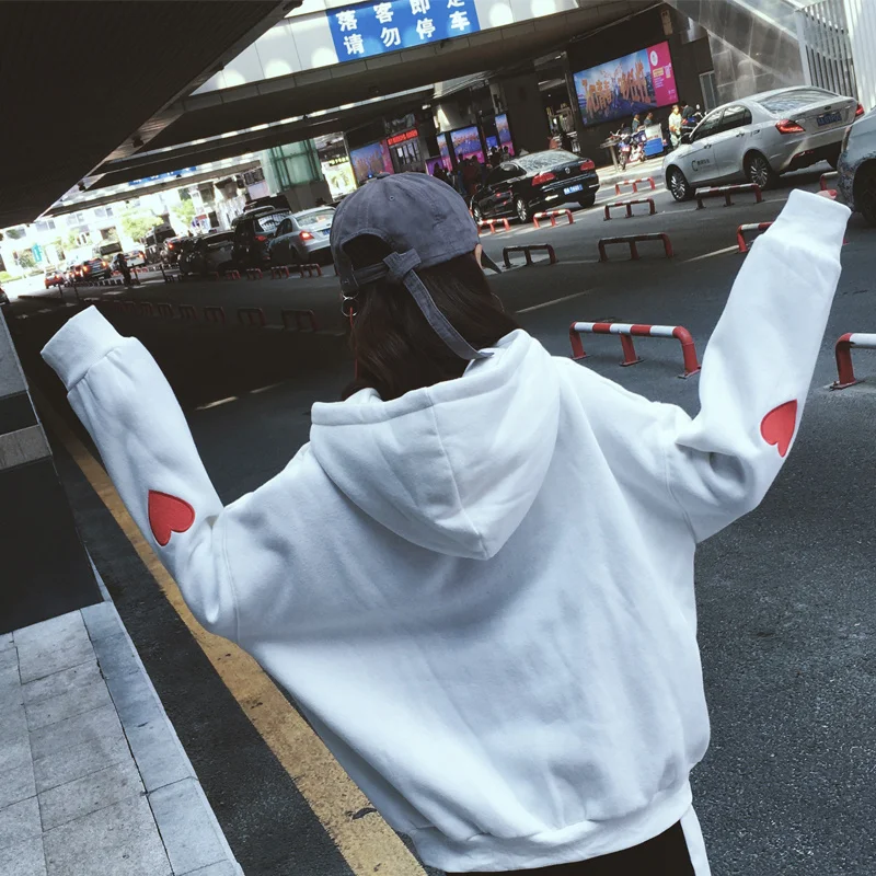 Sudaderas mujer осенний Женский пуловер, толстовки, корейский Ulzzang Harajuku розовый свитер с капюшоном, топы для женщин