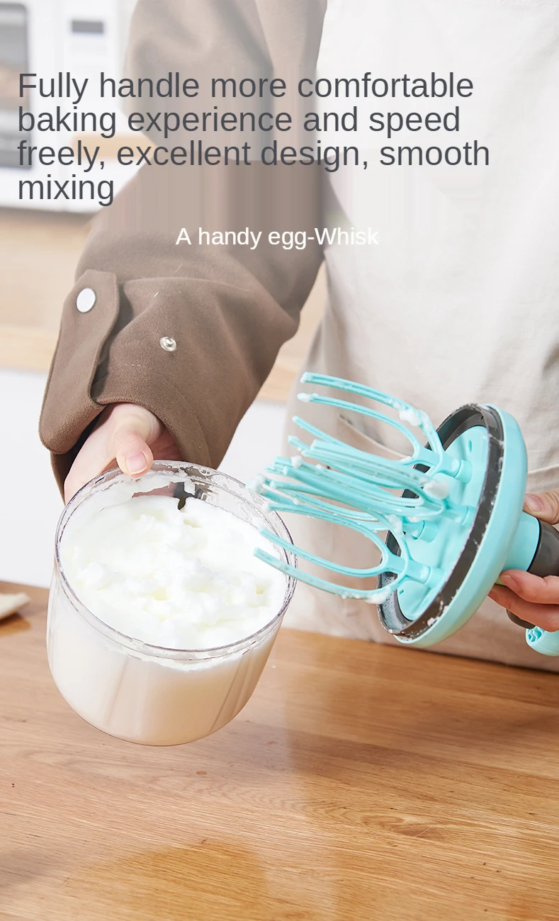 1.5L Kitchen Hand Crank Whisk Life Changing Products