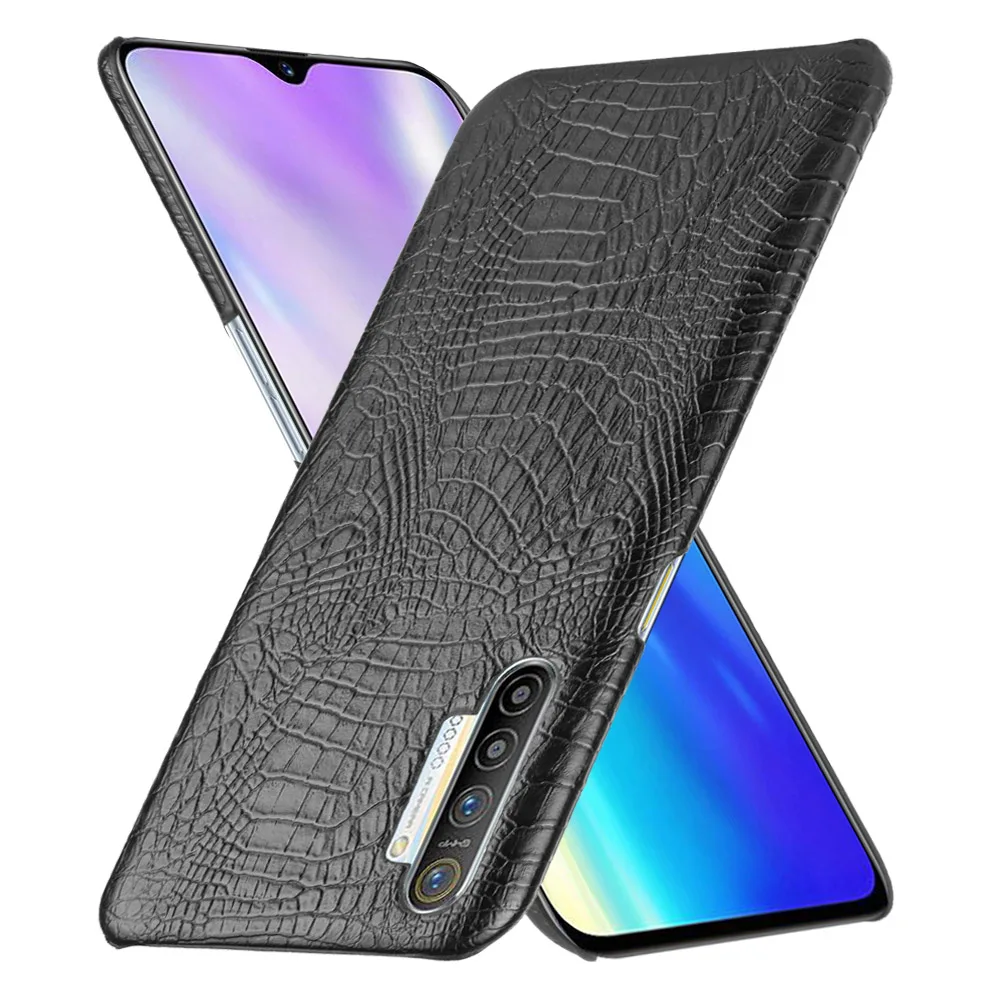 Текстура крокодиловой кожи из искусственной Hard чехол для телефона Oppo Realme XT X2 K5 |