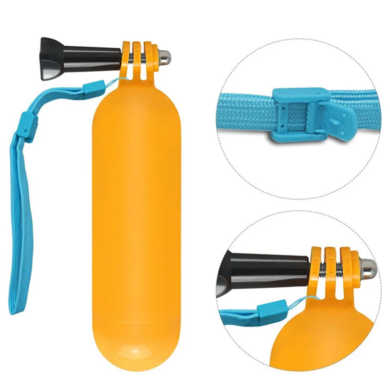 For Gopro Hero 4 3+ 2 1 Bobber Floating Handheld Monopod Hand Grip Accessories for SJCAM SJ4000 5000 for Xiaomi Yi Action Camera-0