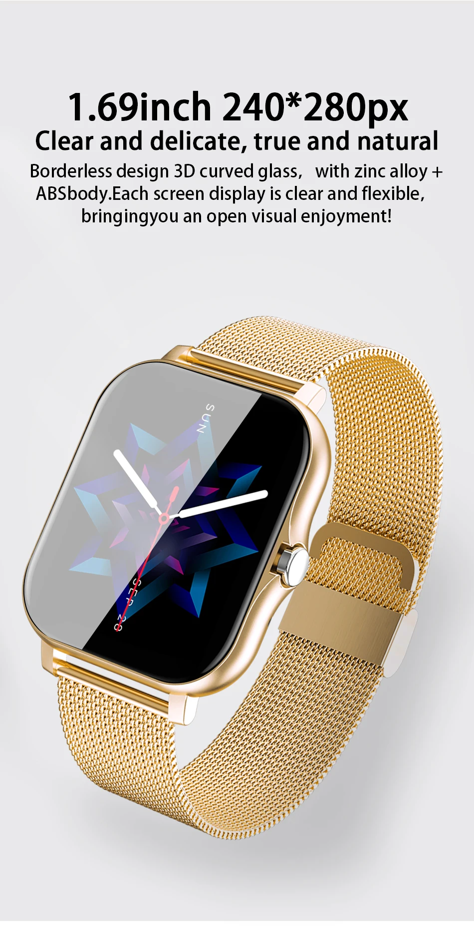 For Xiaomi Samsung Android Phone Reloj Inteligente Mujer Custom Dial Smart watch Women Bluetooth Call 2021 Smart Watch Men +Box