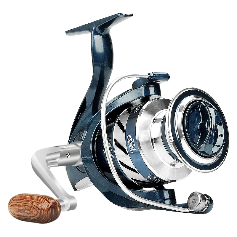 

2000s-6000s Spinning Reels Carretilha De Pesca 5.2:1 12BB Distant Wheels Rock Fishing Line Coil Peche Trolling Wedkarstwo Vessel