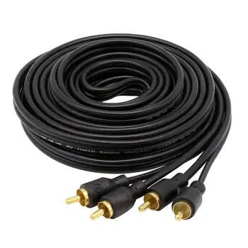 

Car Audio Wire RCA Audio Cable Car Audio Wire Amplifier Wiring Kit Car electronics accessories