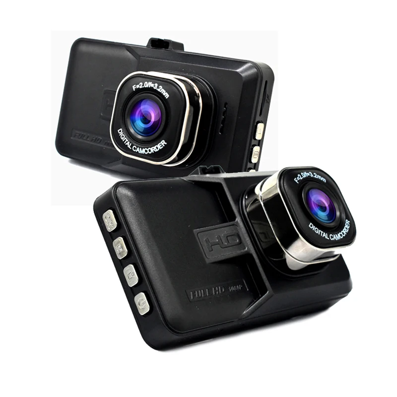 Автомобильная камера DVR EDR, рекордер вождения, 3 дюйма, Full HD 1080 P, для обнаружения автомобиля, ночное видение, g-сенсор, парковочная приборная панель, камера