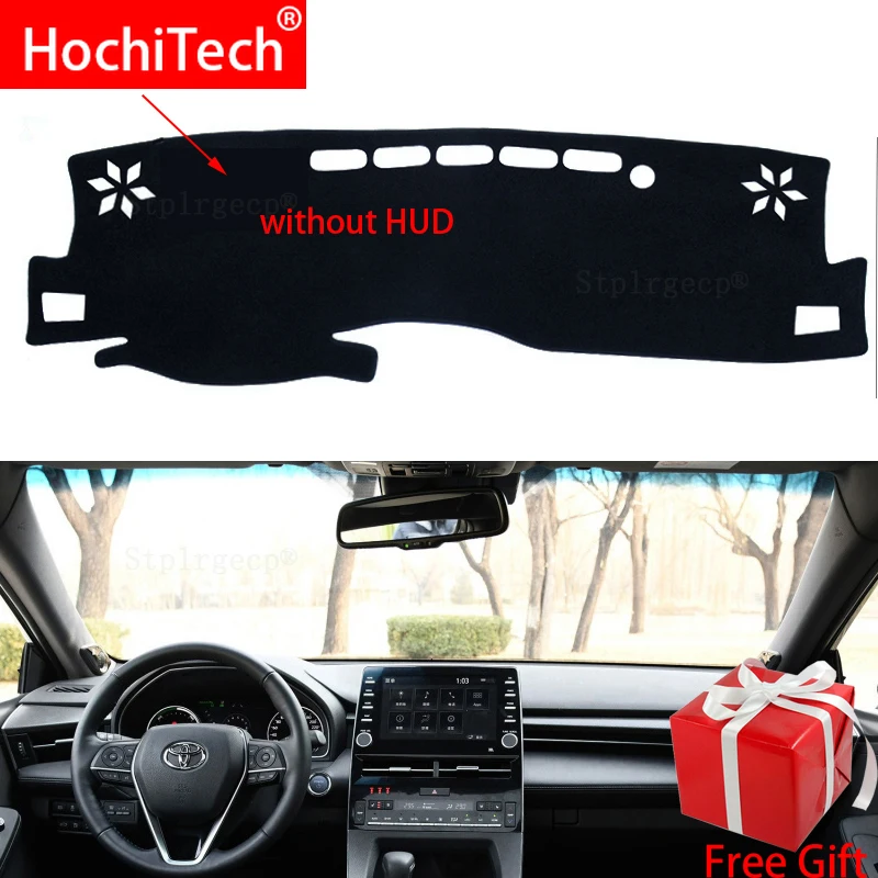 Car Dashboard Avoid Light Pad Instrument Platform Desk Cover Mats Carpets for Toyota Avalon XX50 50 2019 2020 2021 2022 | Автомобили и