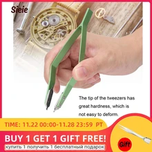 V-образная пружина для часов Пинцет металлический инструмент для ремонта часов качественный набор инструментов для часов