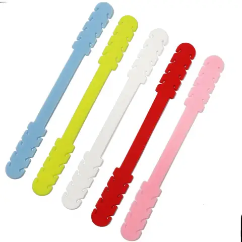1-5Pcs Cartoon Adjustable Mask Extension For Kid Adult Hook Ear Rope Unisex Silicone Anti-slip Eco-friendly Hang Mask
