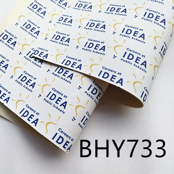 10 шт. A4 20*33 см Школа печати искусственная кожа винил BHY734 - Цвет: BHY733