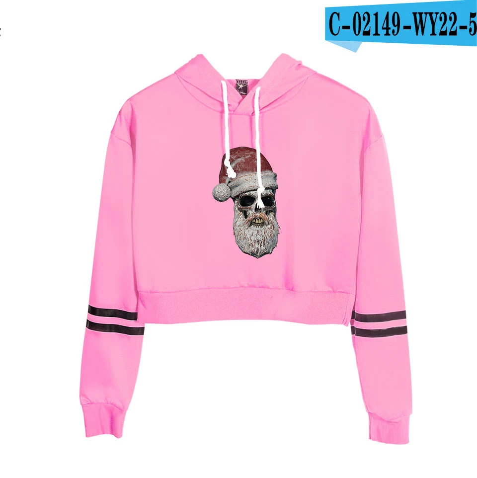 pink Подходящие удобные рождественские повседневные популярные женские толстовки рождественские Harajuku высококачественные оранжевые толстовки с капюшоном для девочек - Цвет: pink